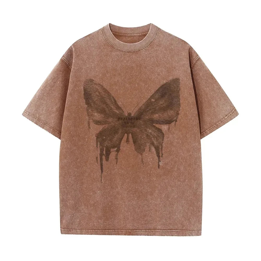 Vintage butterfly tee